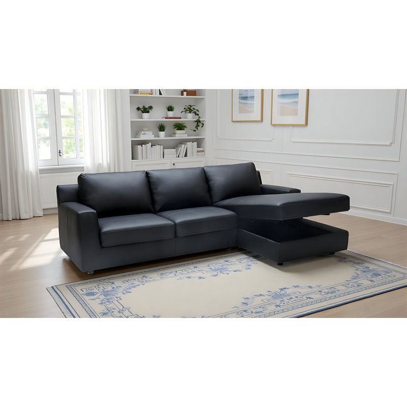 Pisa Upholstered L-Shaped Sectional, Right Hand Facing