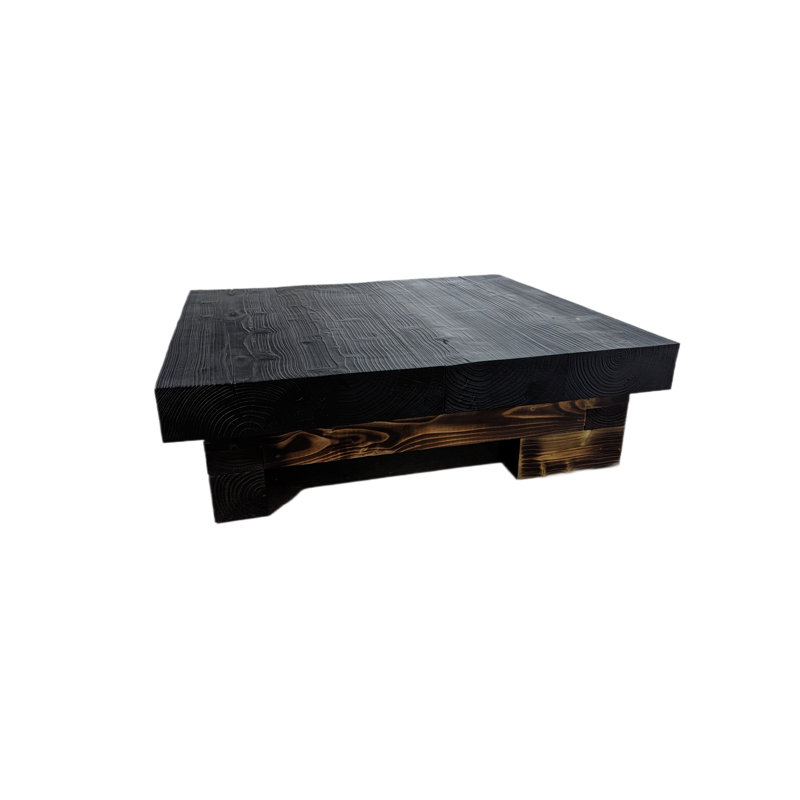 Handcrafted Solid Wood Japanese Coffee Table