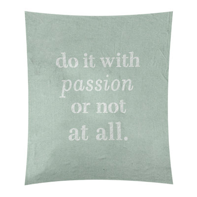 Tapisserie en polyester pour citation de passion