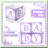40th Birthday Decorations Kit Navy Blue Centerpieces & Honeycombs