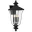 Lanterne murale d'extérieur noir mat 4 lumières Farley-985856260-985856264