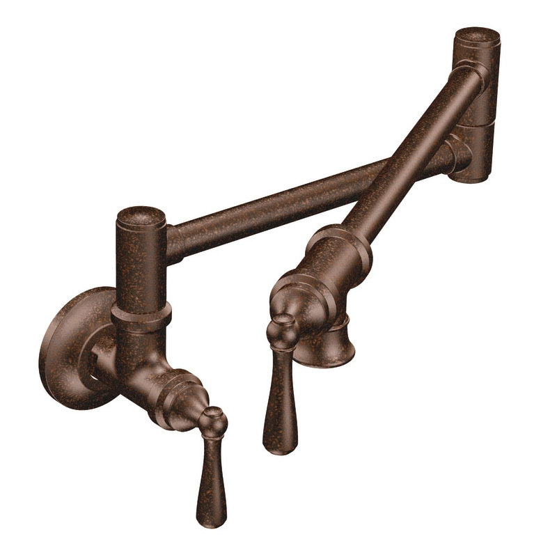 Robinet de cuisine Moen, Bronze huilé