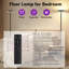 Lampe torchère et de lecture à DEL à intensité variable 71 po avec télécommande, éclairage double face Jernell-884401934