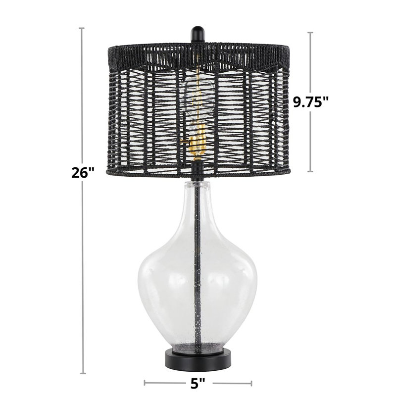 Anslei Glass Table Lamp