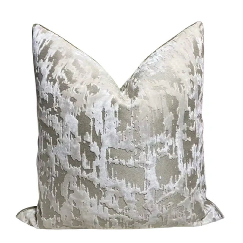 Housse de coussin Messy, Beige