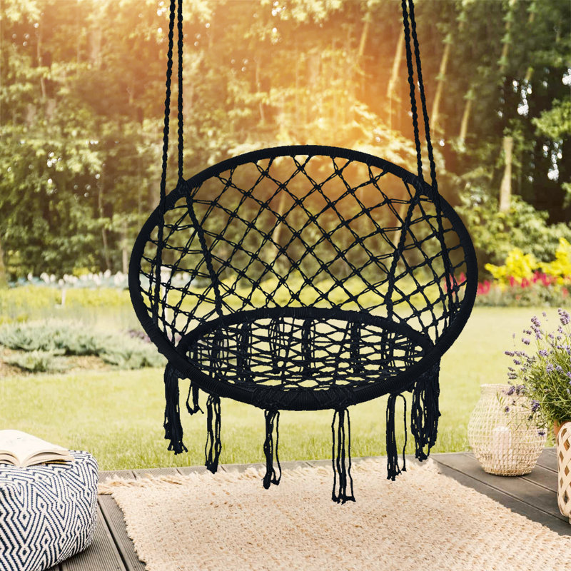 Chaise hamac Miguel, Noir
