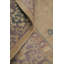 Tapis oriental art déco à motif végétal 11 x 12