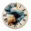 Horloge murale en bois massif Mcclarrie-648199490