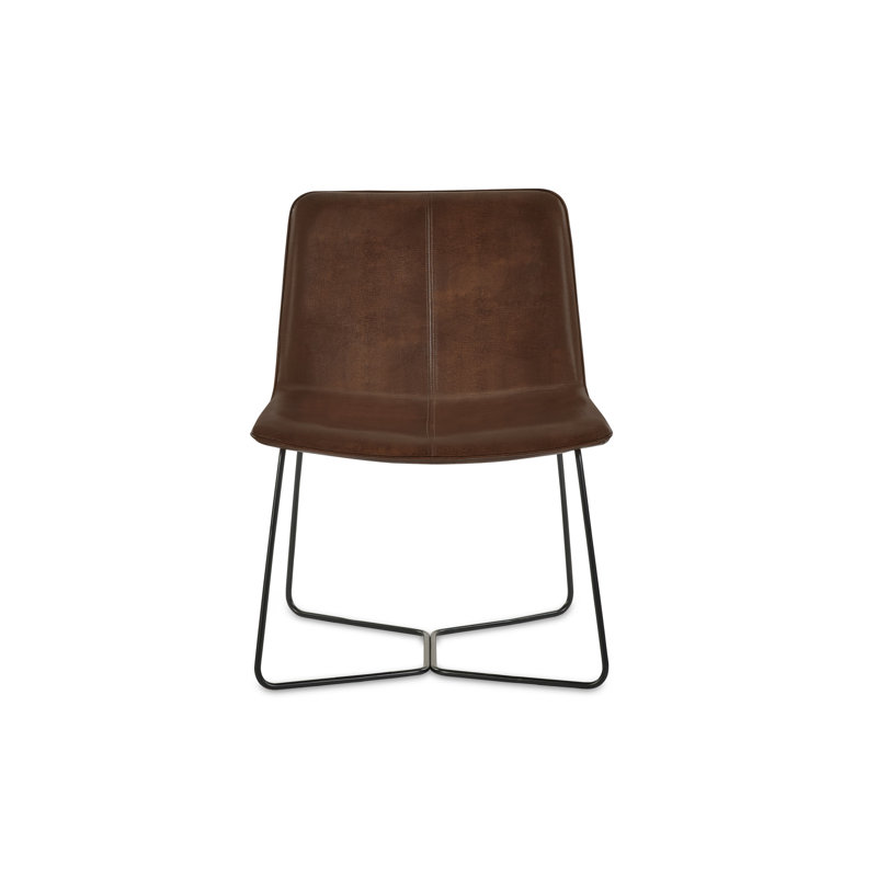 Faux Leather Armchair