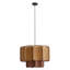 Lustre avec abat-jour en rotin Wabi-Sabi-133709706