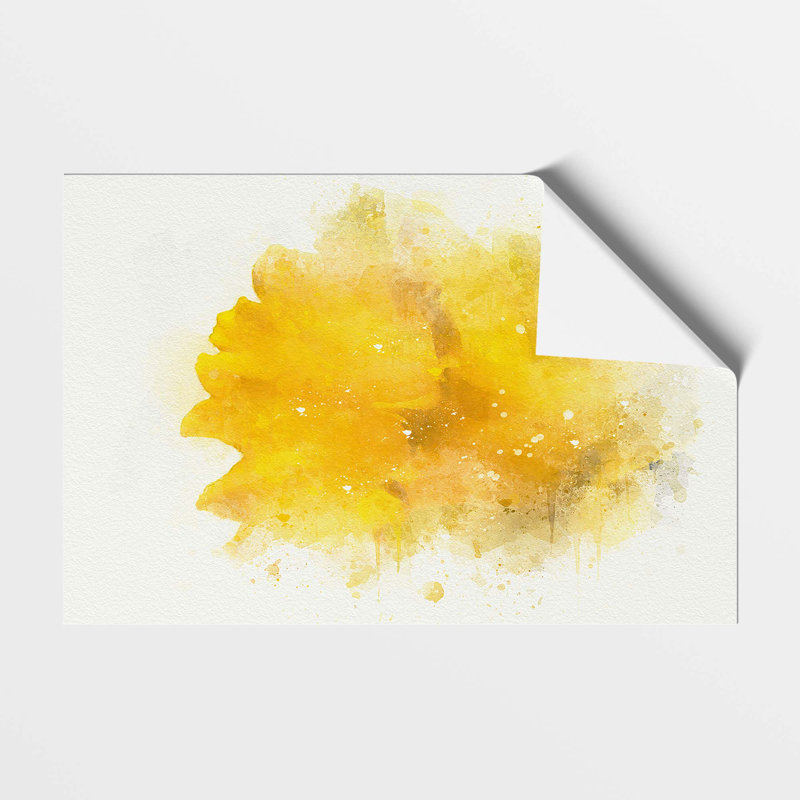 Sole Yellow Daffodil - No Frame Print, 59.4 cm H x 84.1 cm W