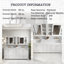 Ensemble de meuble-lavabo mural 80 po