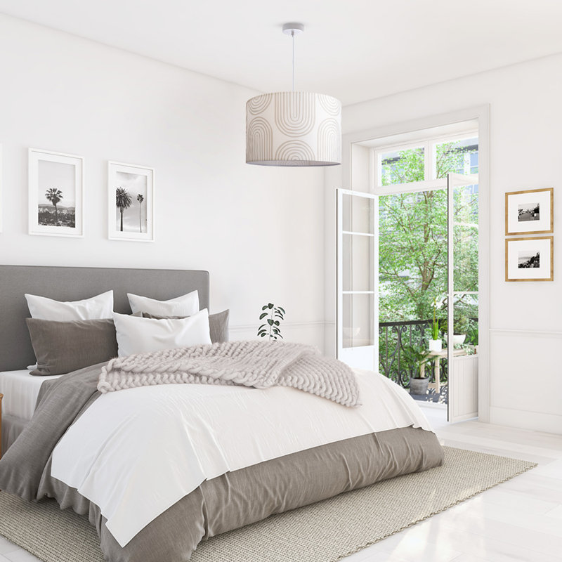 Drum pendant light 1-light Arabi