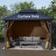 Paroi latérale en polyester pour pavillon de jardin Aoodor-109918659-97531252