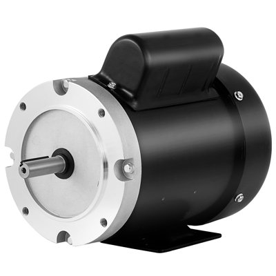 Electric Compressor Motor, 3/4 HP, Rated Speed 1725 RPM Single Phase