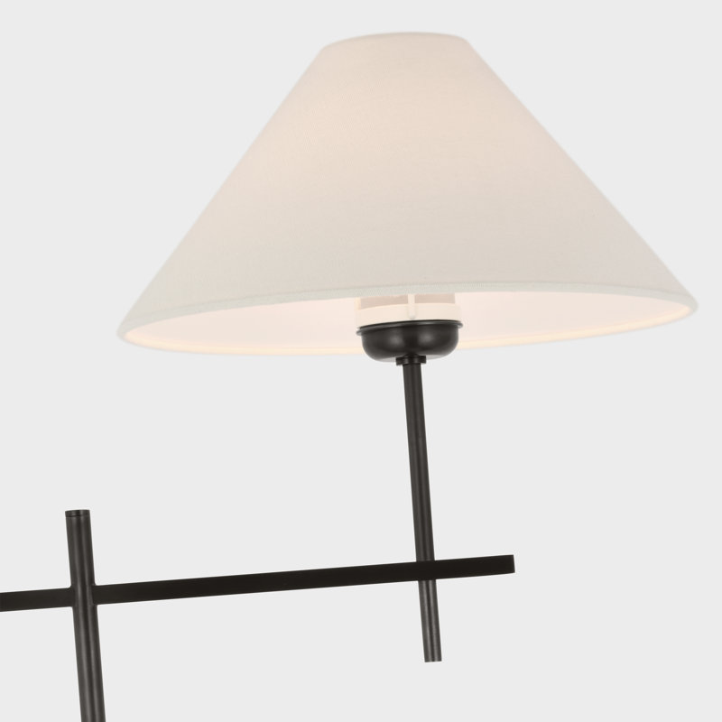 Hackney Cordless Floor Lamp by J. Randall Powers, 51 cm H x 76 cm W
