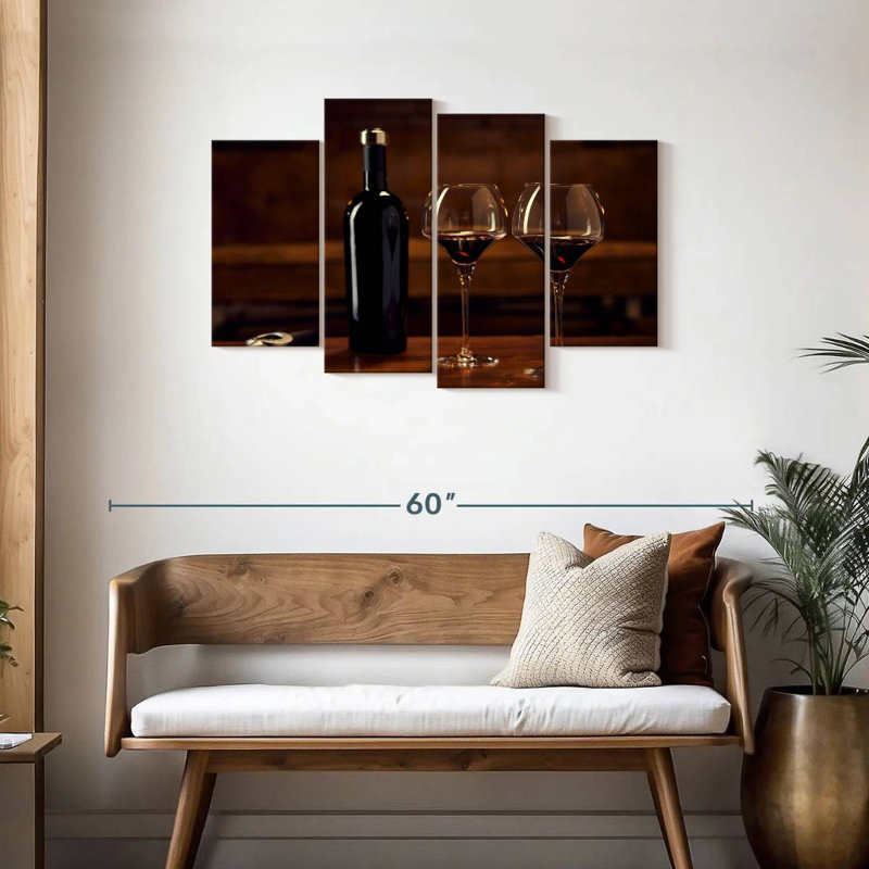Yarlin Red Wine Drinking, 27" H x 43" W
