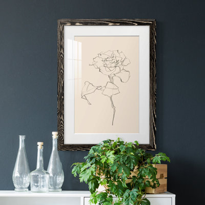 " Floral Contour Study I "