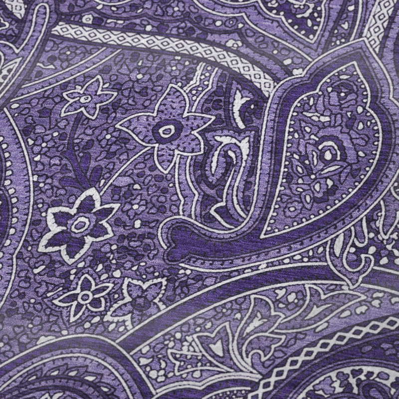 Jeté en cachemire Addison Sherpa ASB623, Mauve
