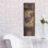 «Red Lily Two» par Viv Eisner, art mural en métal Red Barrel Studio®