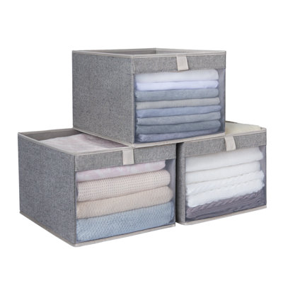 Foldable Fabric Storage Bins