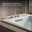 Baignoire en acrylique 60 po x 36 po encastrée avec bain de massage-51907023