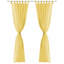 Babylon Semi Sheer Curtain Pair-35065303-65276154