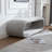 52.17-inch Chenille Upholstered Bench Shoe Bench Entryway Bench-2099737676