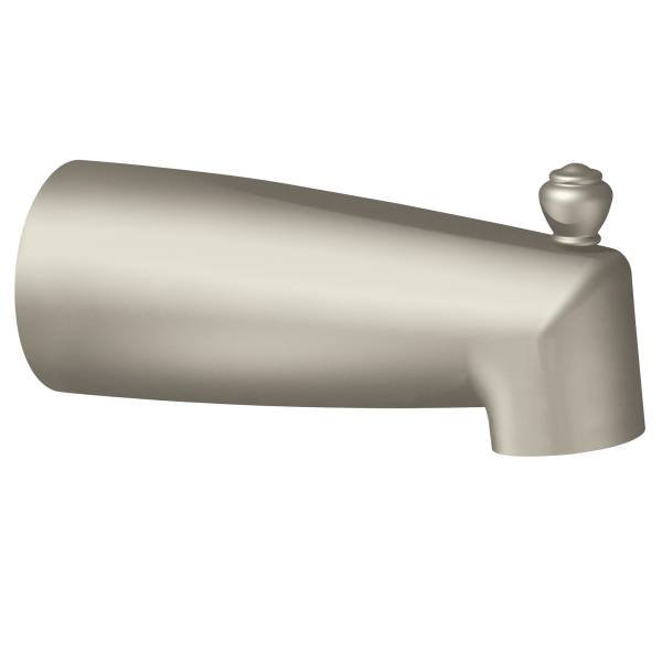 Moen® Single Handle Wall Mounted Tub Spout Trim, IPS Connection, Satine