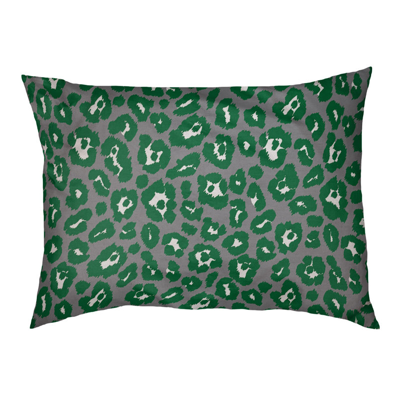 Coussin pour chien Baltimore Football, Très grand (l 40 po x P 50 po x H 6 po), Argent / blanc / vert