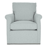 Gwynn Cotton Swivel Armchair