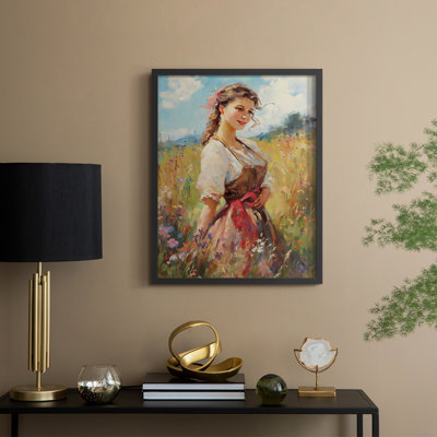 Reproduction encadrée WOMEN Series CCXCVI - bois massif