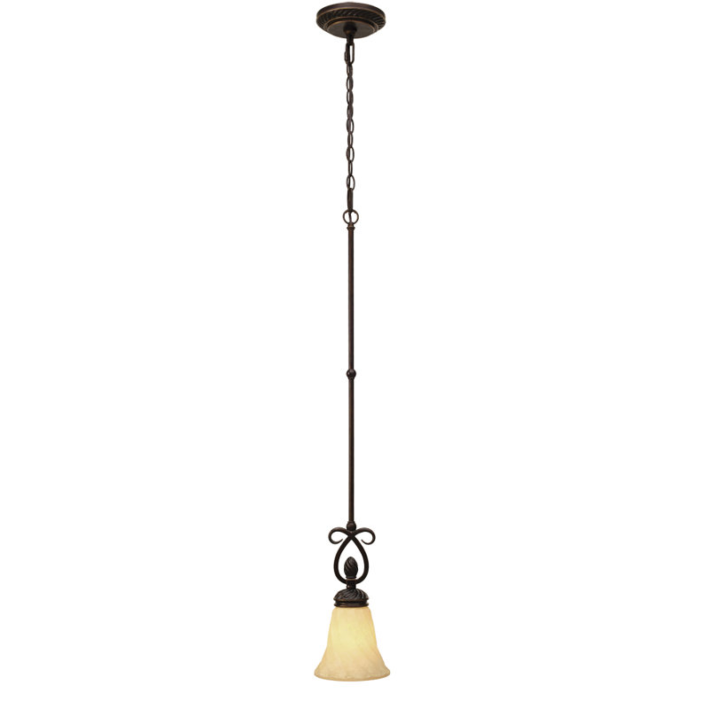Rosalinda 1 - Light Cordoban Bronze Shaded Pendant