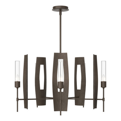 Passage 5 - Light Wagon Wheel Chandelier