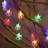 LED Star Moon IP43 Waterproof String Lights