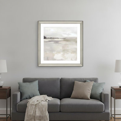 Dylife Vista Silver Framed Print Wall Art
