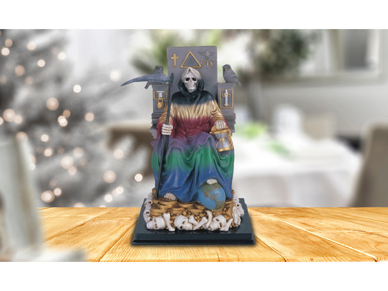 Figurine arc-en-ciel 10,75 "Santa Muerte