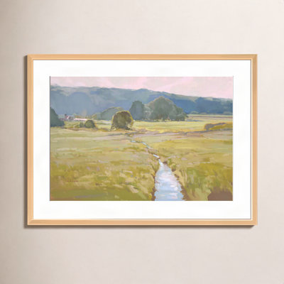Summer Pasture II Painting by Stephen Calcasola