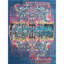 Handmade Silk and Wool Area Rug-398619873