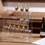 Plastic / Acrylic Tabletop Wine Glass Rack in Clear