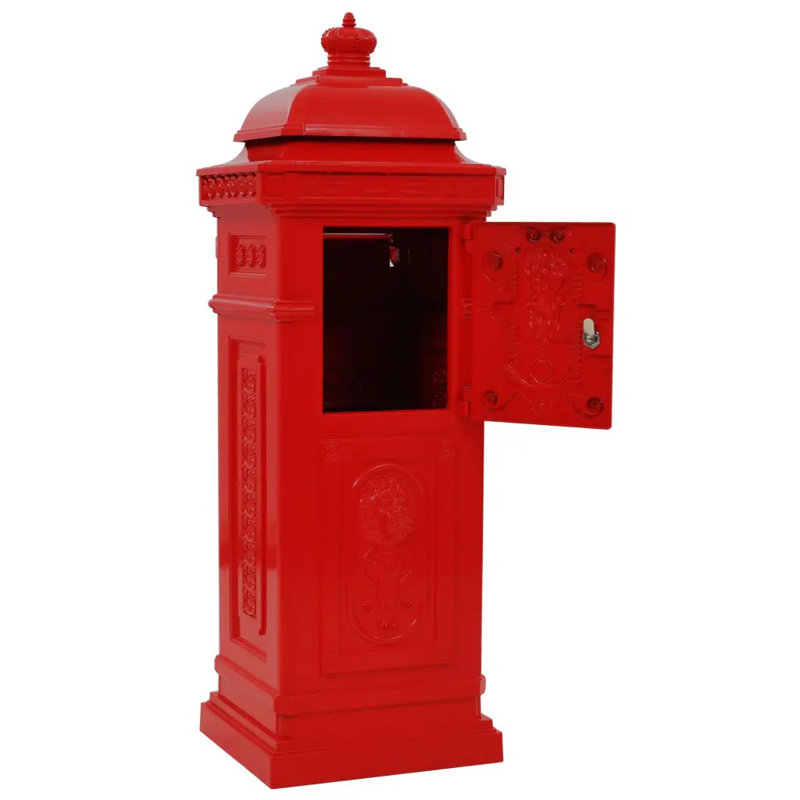 Clairview Aluminum Column Box, Red