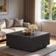 Table basse moderne carrée avec 4 tiroirs-1047463282