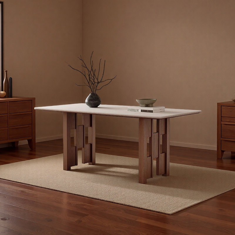 Table de salle à manger haut de gamme, 29,52 po H x 70,86 po L x 35,43 po l