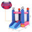 Château de saut gonflable de style basketball avec glissoire (y compris le ventilateur)