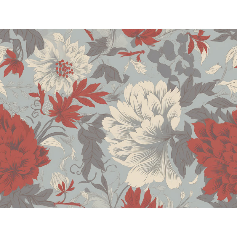 Couverture en molleton Botanical, L 68 po x L 80 po