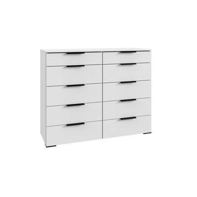 Neset 116cm W 10 - Drawer Chest of Drawers