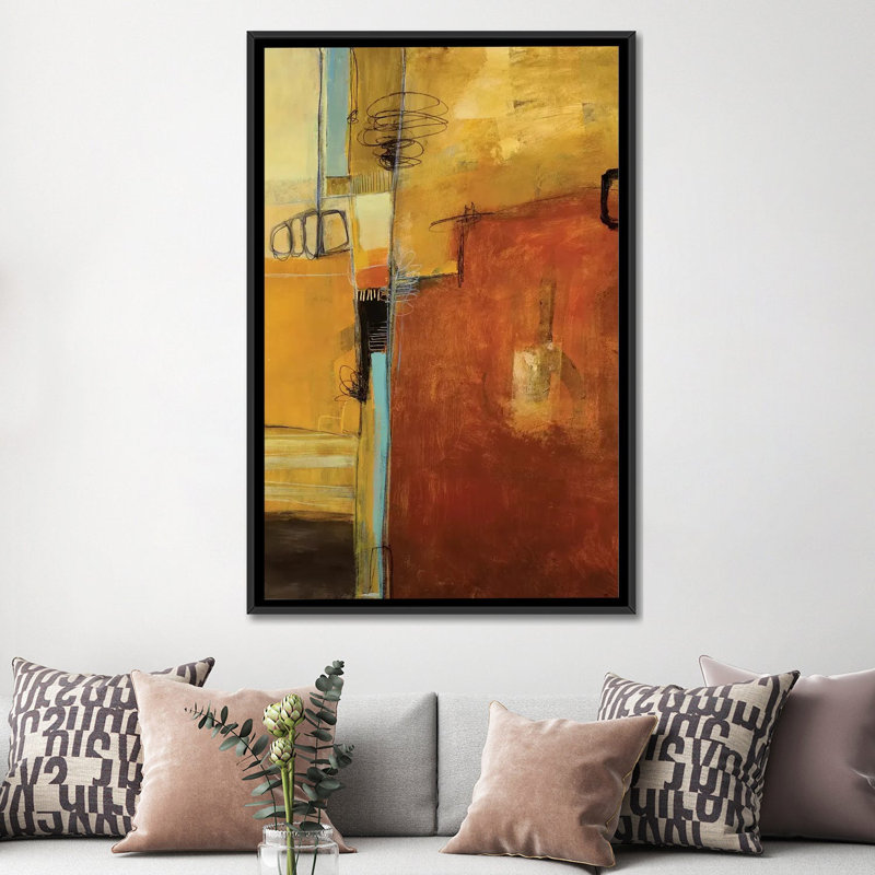 «Counterc culture I», reproduction sur toile, H 26 po x l 18 po x P 1,5 po, Toile avec cadre noir, Pas de tapis