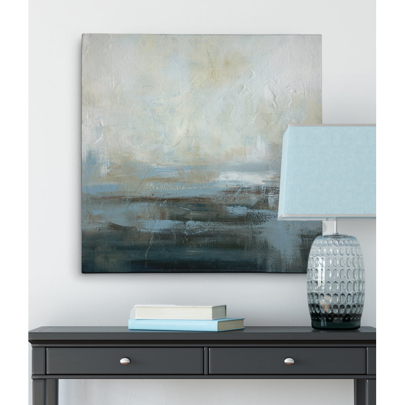 " Morning Abstract ", 16" H x 16" W x 1.5" D, Wrapped Canvas