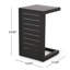 CAPE CORAL ALU C-Shaped Table-1607951231