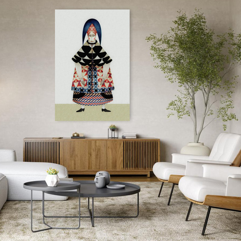 Art contemporain Art contemporain, H 48 po x l 32 po